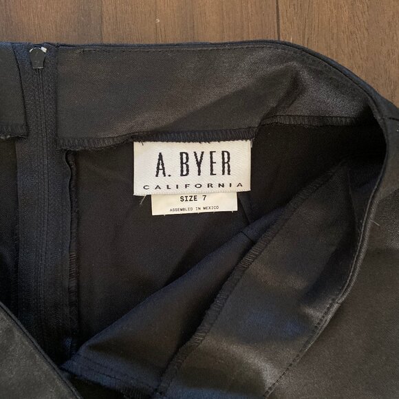 A. Byer Black Flare Pants - Size S - Picture 3 of 5